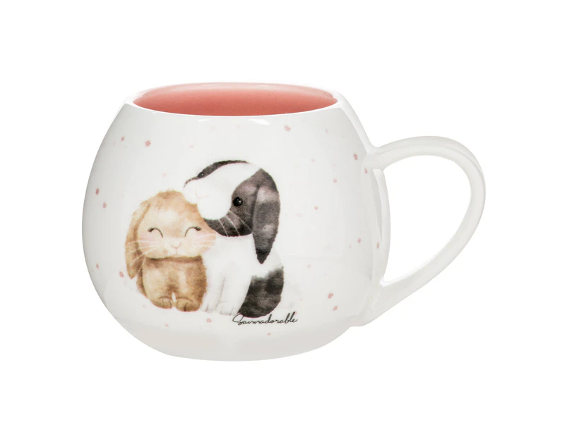 Ashdene Little Darlings 200ml Mini Hug Mug Coffee/Tea Drink Cup w/Handle Bunnies
