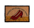 The Wizard Of Oz 60x40cm No Place Like Home Door Mat Entrance Rug/Doormat Brown