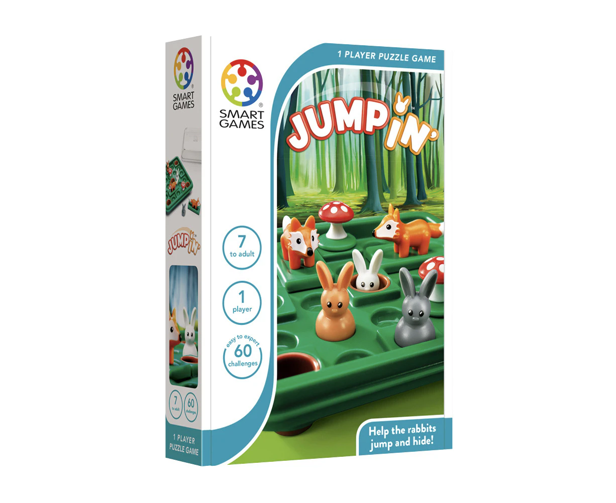 Smart Games Jump In Children's/Kid's Single Player Puzzle Challenge Game 6y+