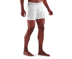 SKINS Compression Series-1 Men Shorts White Sportswear/Gym/Fitness/Sports - White