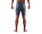 SKINS Compression Series 3 Men's Half Tights Activewear/Training/Gym Charcoal - Charcoal