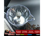 Electric Coffee Maker Espresso Machine Italian Classic 6 Cups Auto Power - Blue