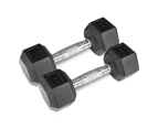 CORTEX 8kg Hex Dumbbell (Pair)