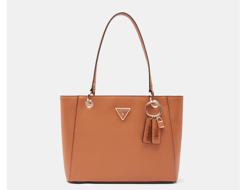 GUESS Noelle Small Tote Bag - Light Cognac