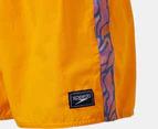 Speedo Men's Retro 13" Swim Shorts - Mango