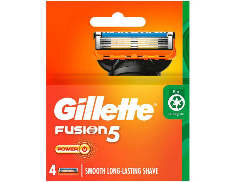 Gillette Fusion Power Cartidges 4PK