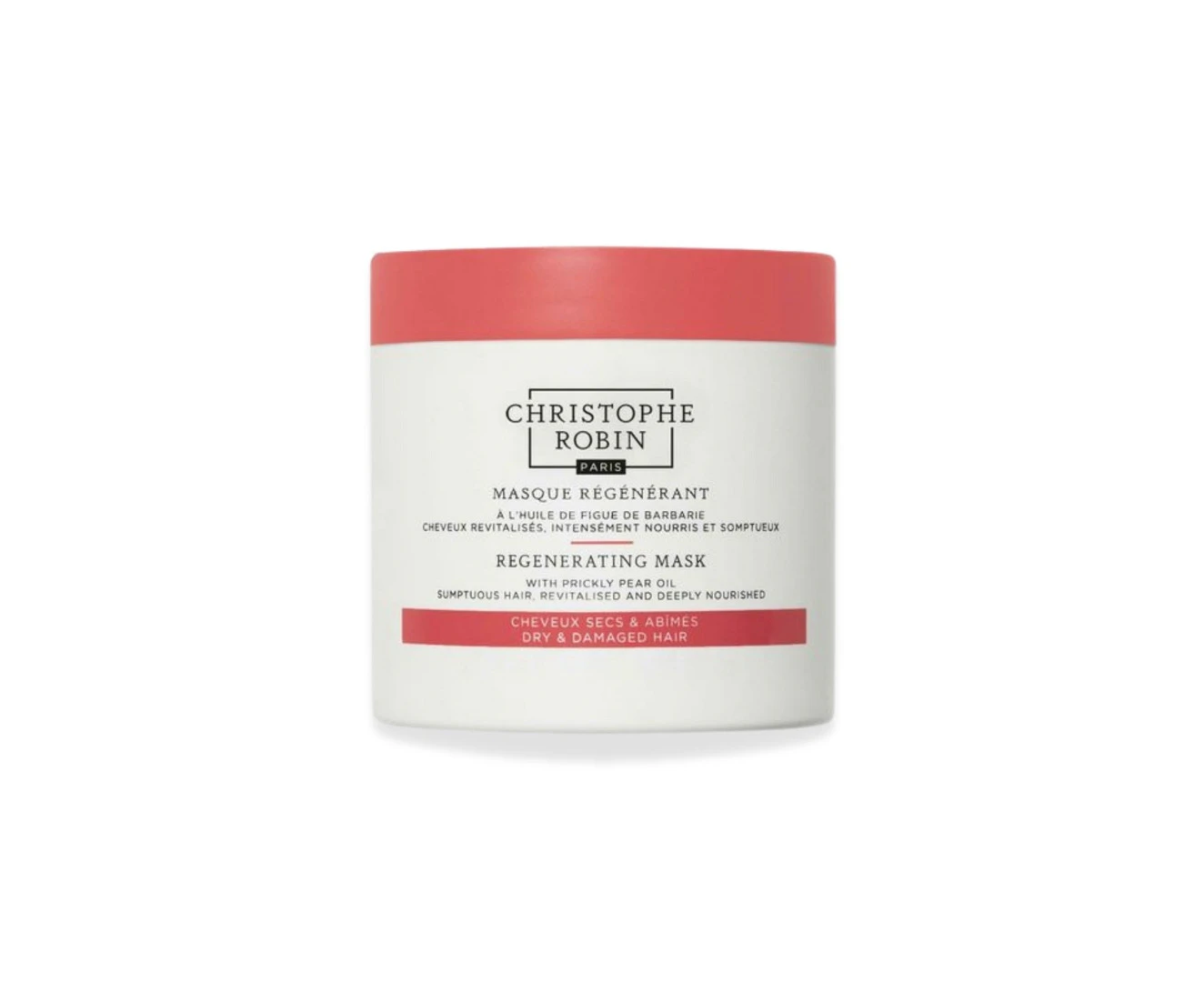 Christophe Robin Regenerating Mask with Rare Prickly Pear Seed Oil 250mL