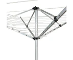 Clothes Airers 4 Arm Rotary Airer Outdoor Washing Line Clothes Dryer 50M Length