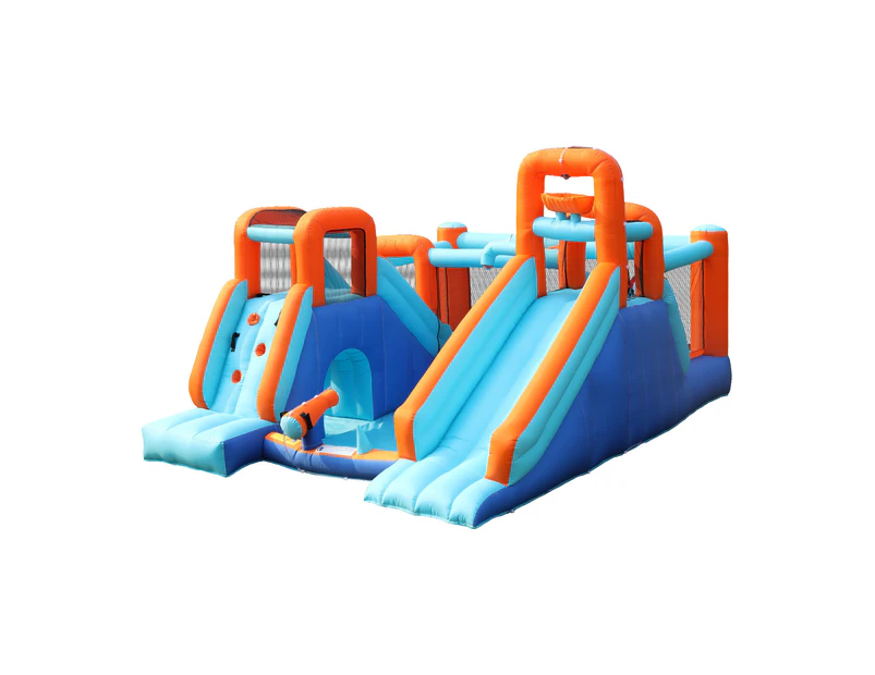 AirMyFun 12 Play Zones Inflatable Water Slide Park Jumping Castle Bounce House