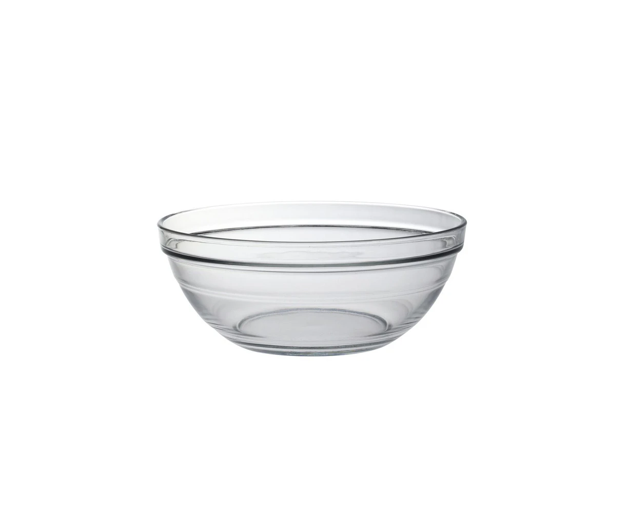 Duralex Lys 20.5cm/1.59L Stackable Glass Dish Bowl Round Serving Tableware Clear