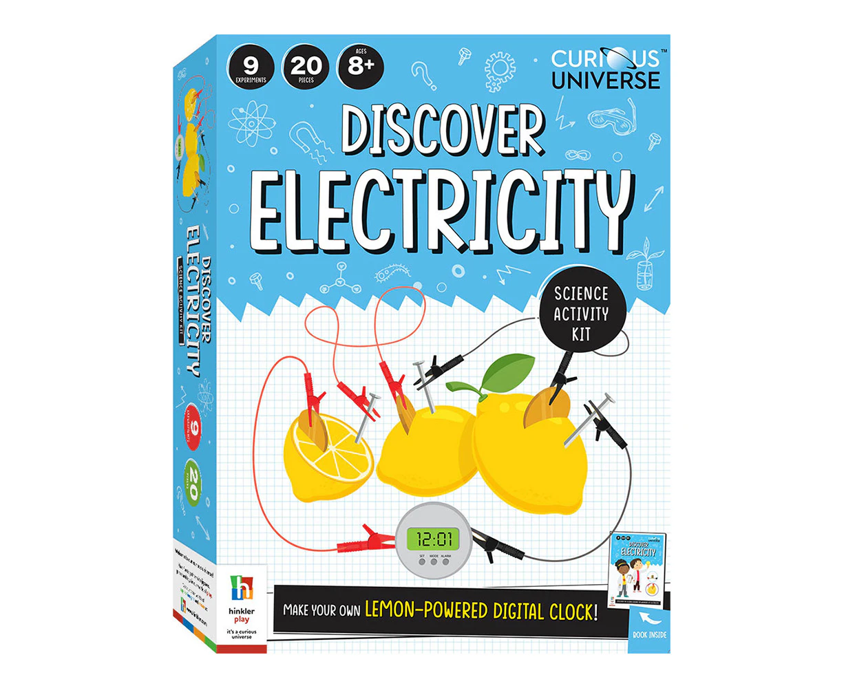 20pc Curious Universe Kit Discover Electricity Kids Science Educational Toy 8y+