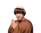 Rubies Monk Friar Priest Bald Wig Costume/Outfit Party Hair Accessory Adult