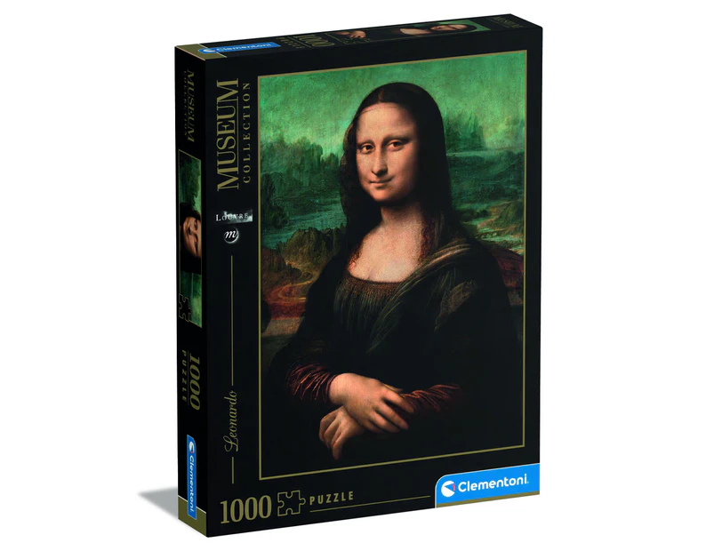 Clementoni Mona Lisa Museum Collection 1000-Piece Jigsaw Puzzle