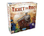 Days of Wonder Ticket to Ride Train Adventure Map Board Game Kids/Adults 8y+
