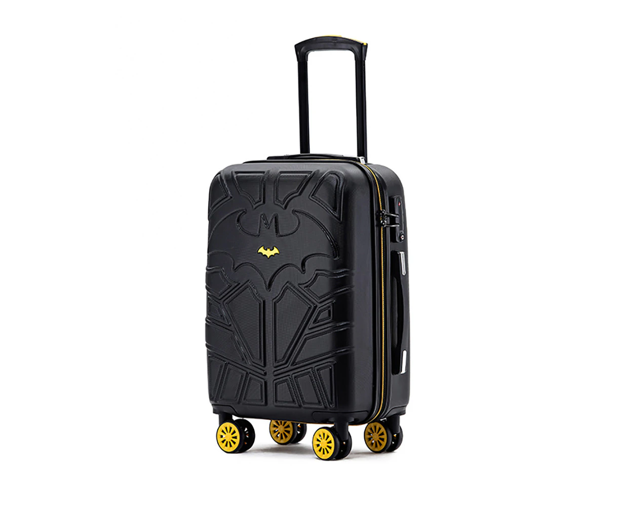 Batman 19" Trolley Cabin Luggage Travel Hard Case Suitcase 50x35x24cm Black