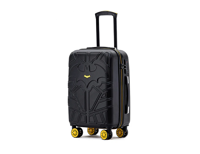Batman 19" Trolley Cabin Luggage Travel Hard Case Suitcase 50x35x24cm Black