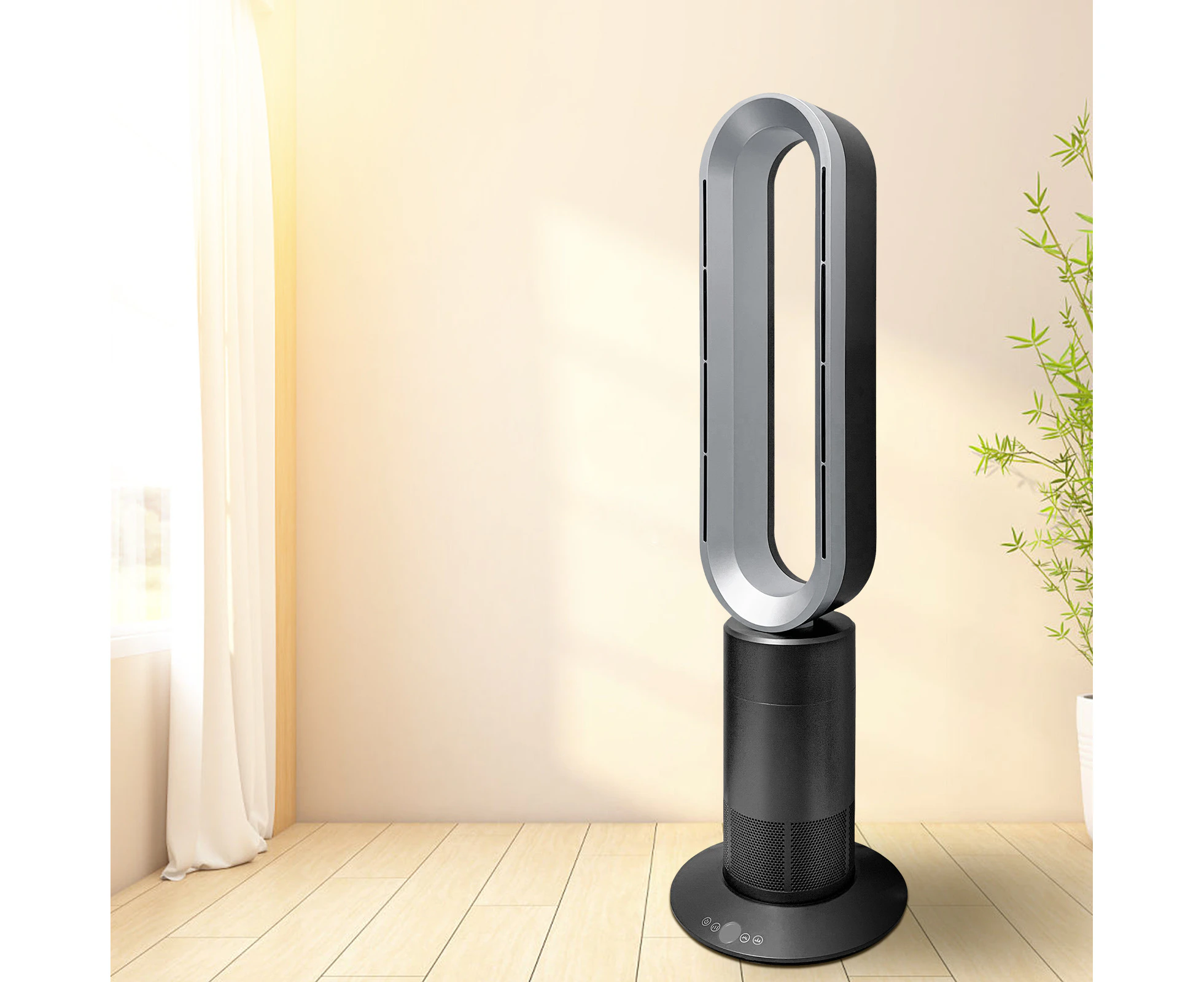 Fan heater Cooler with Filter 3-IN-1 Bladeless Heating Cooling