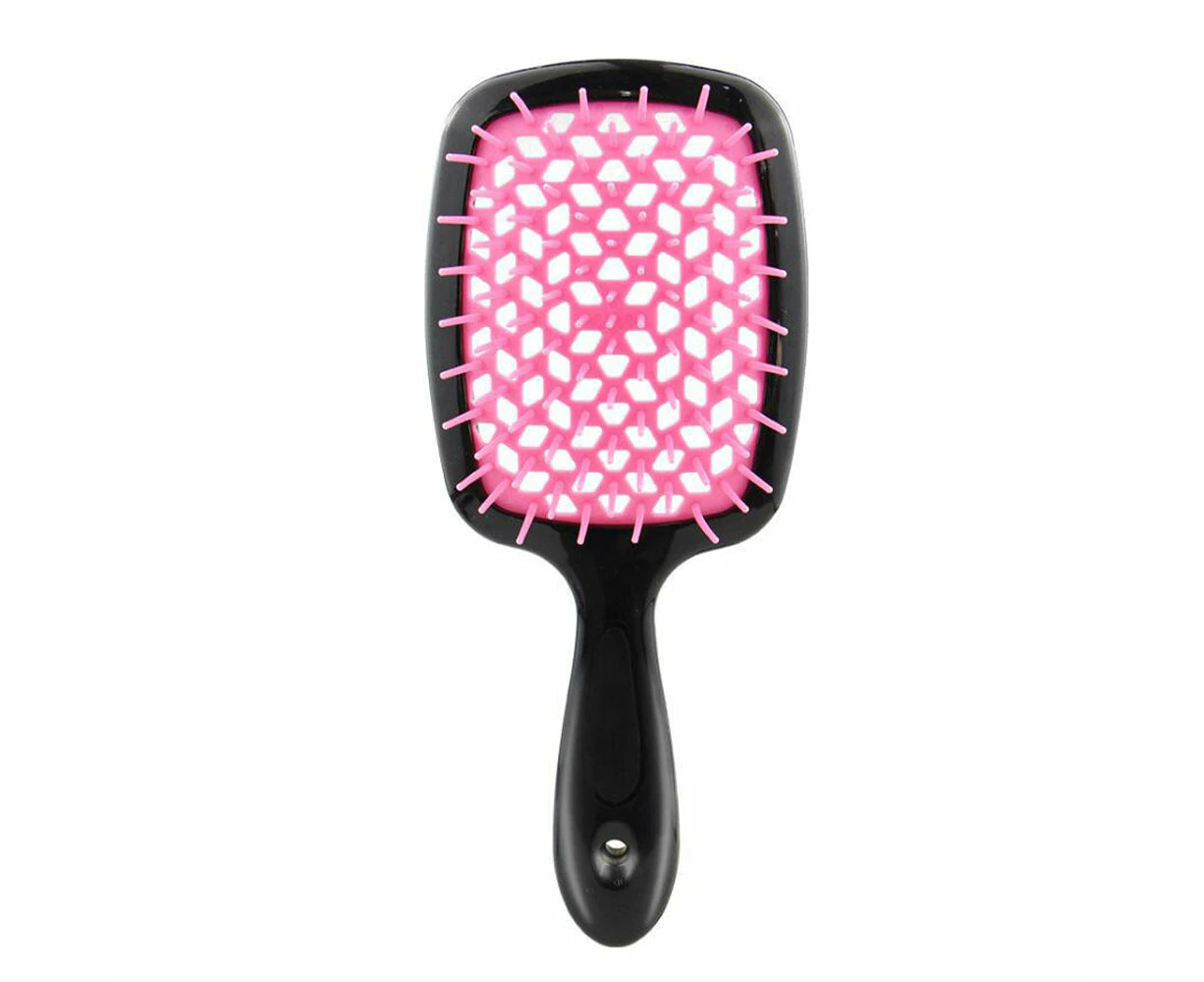 Anti-static Massage Detangling Hair Brush - Pink