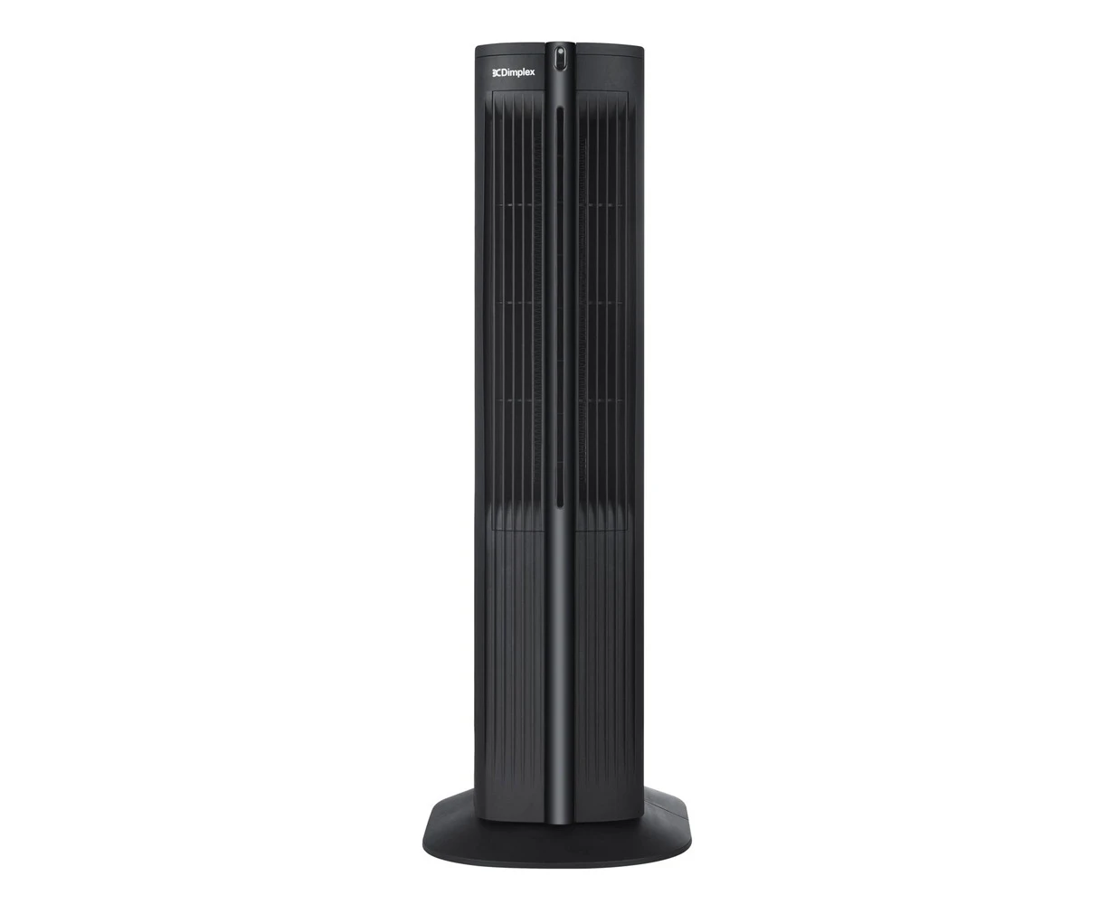 Dimplex Year Round 2000W Heat & 18W Cool w/ Humidifier 2 Speed Tower Fan Black