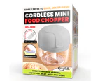 Innobella Cordless 1500mAh Mini USB 220ml Herb/Food Chopper/Blender 10.5x9cm