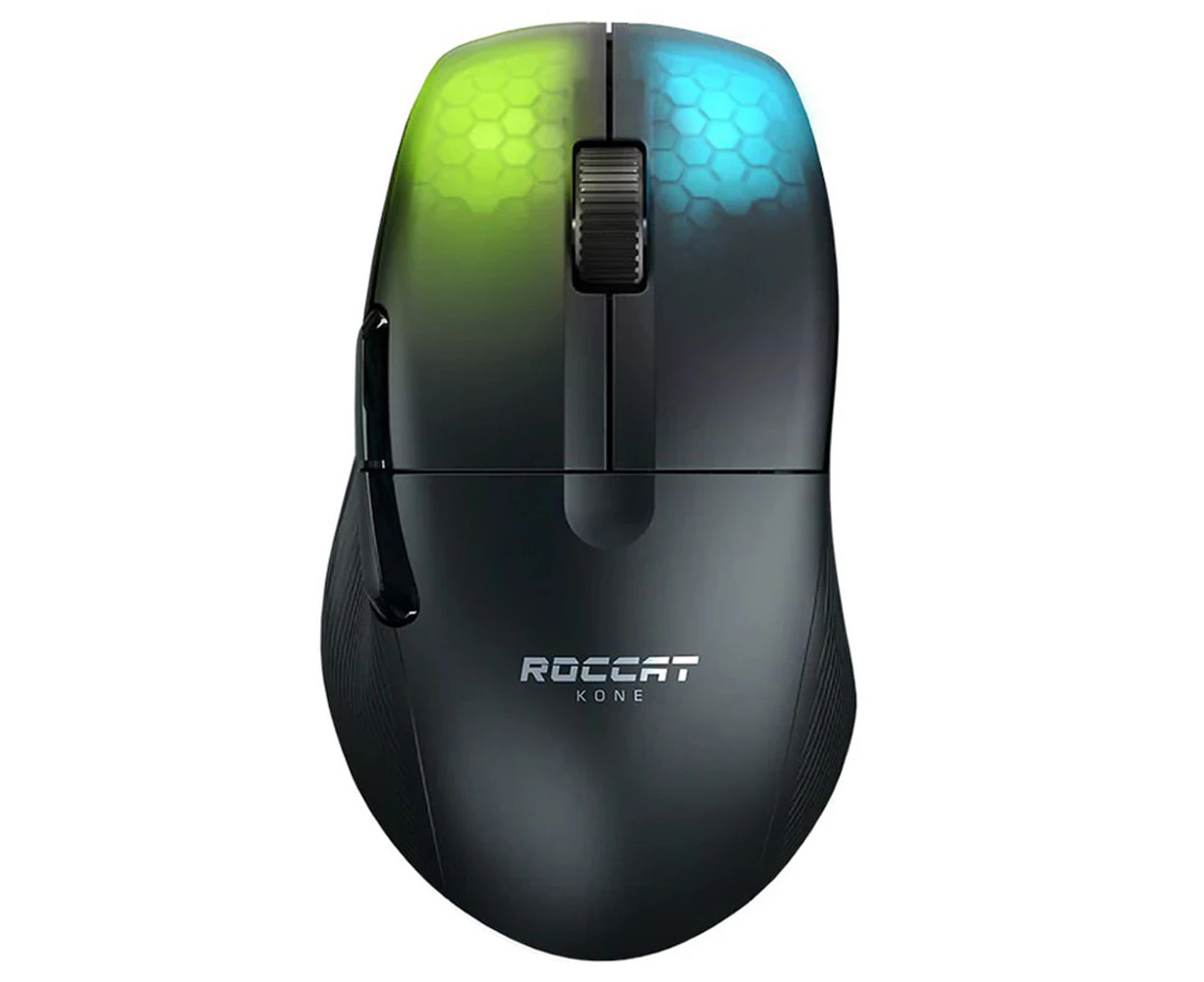 ROCCAT KONE Pro Air Ergonomic Performance Wireless Gaming Mouse (Black)