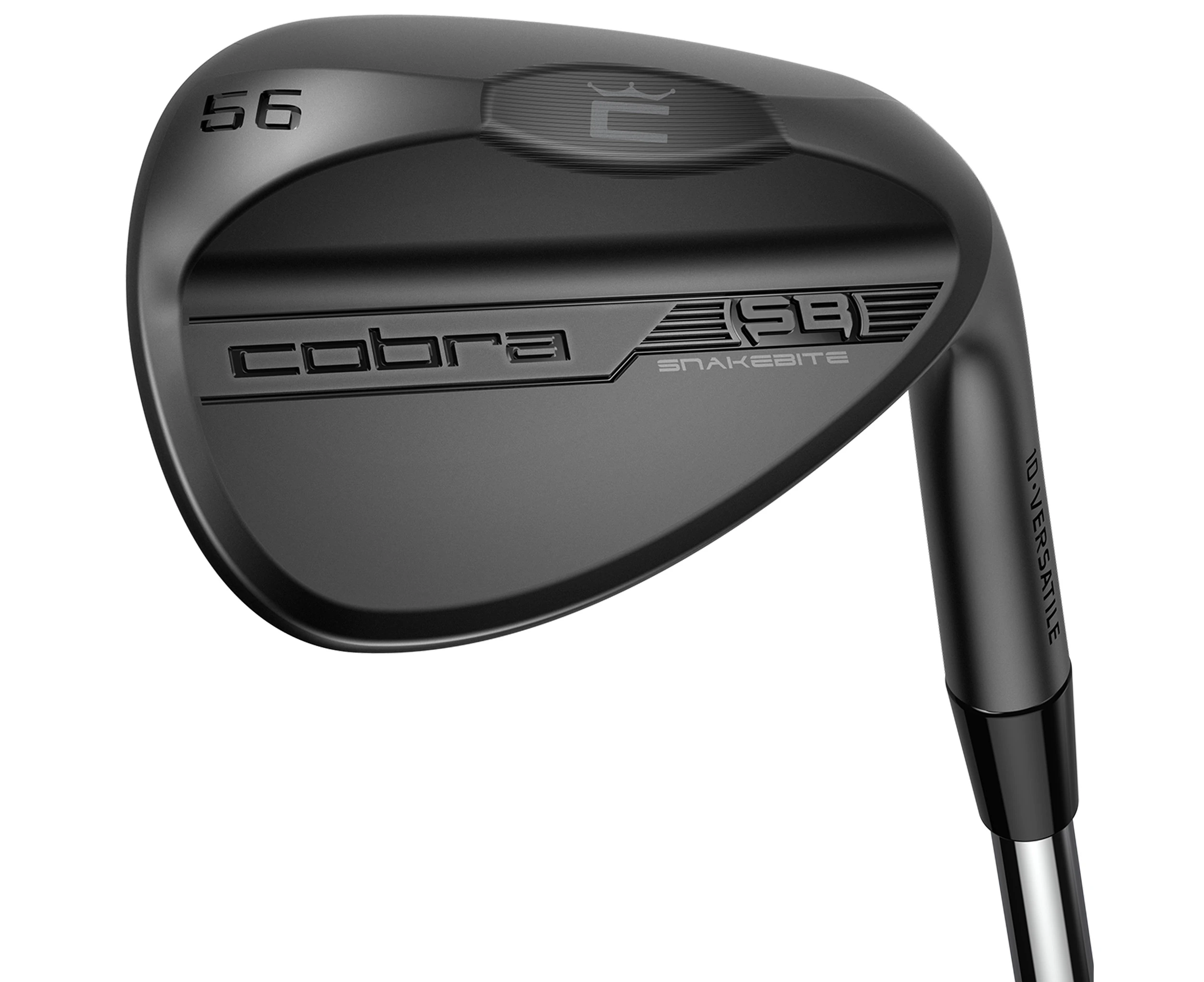 Cobra KING SnakeBite 23 Wedge - Steel RH - 52d, 12b (C-Grind), Matte Black