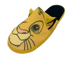 The Lion King Childrens/Kids Simba Polyester Slippers (Yellow) - NS6260