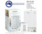 Arovec Smart Dehumidifier and Air Purifier, 10L Dehumidification Per Day (2-in-1 Functionality) AroDry-P10