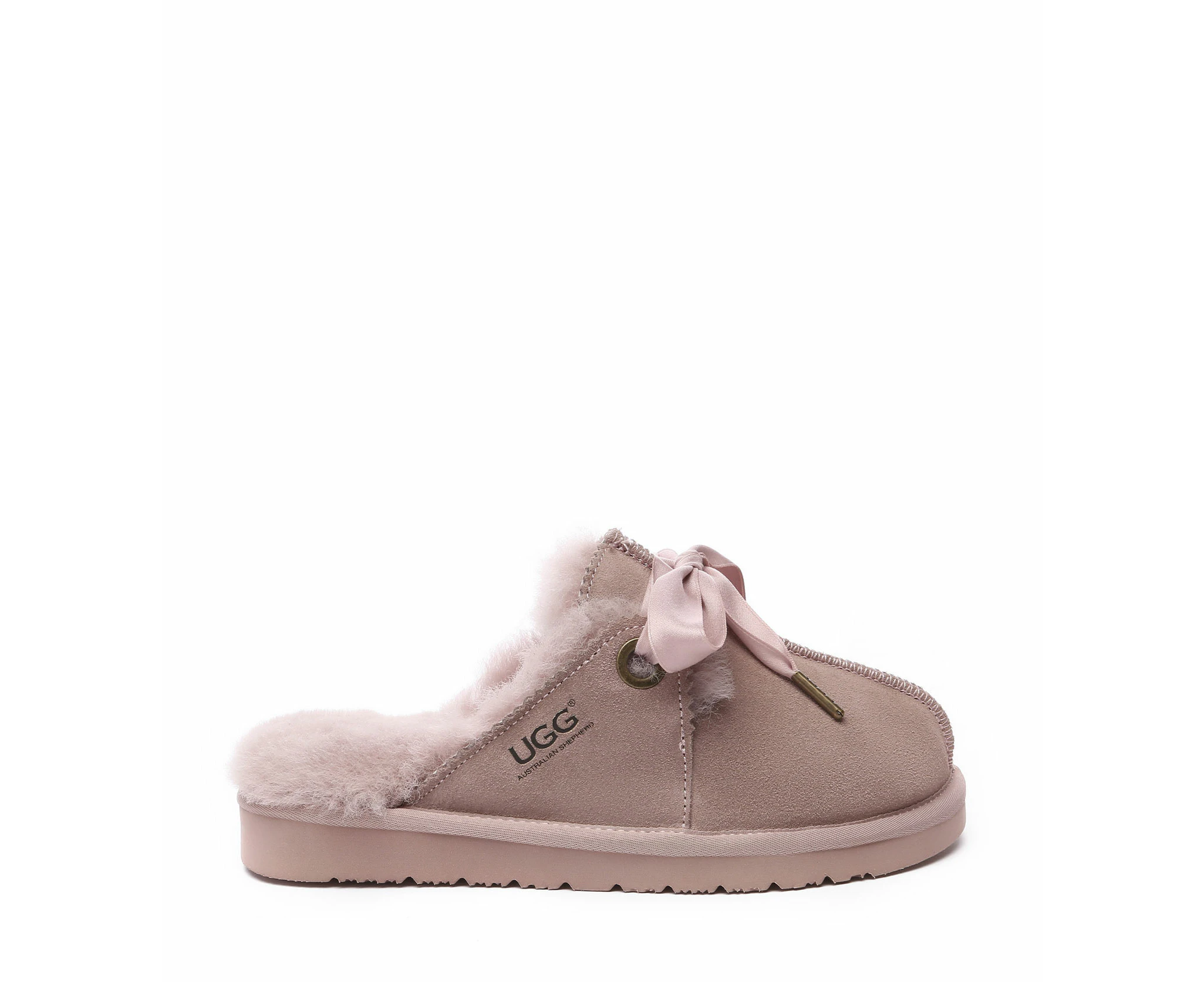 Ugg Australian Shepherd Ruby | Cow Suede Upper - Women - House Shoes - Dawn Pink