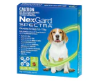 NexGard Spectra Flea, Tick & Worm Chews For Dogs 7.6-15kg 3pk