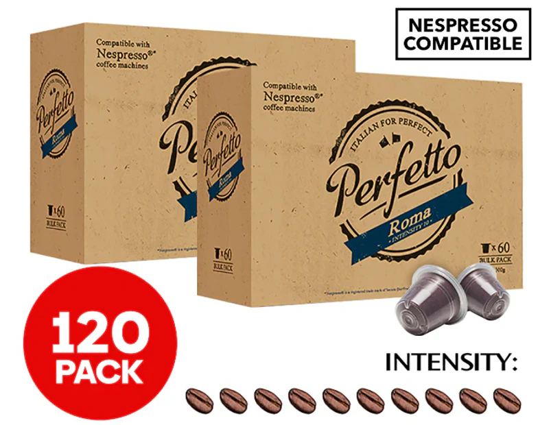 Perfetto Coffee Capsules online - barista quality coffee at home pack of 2