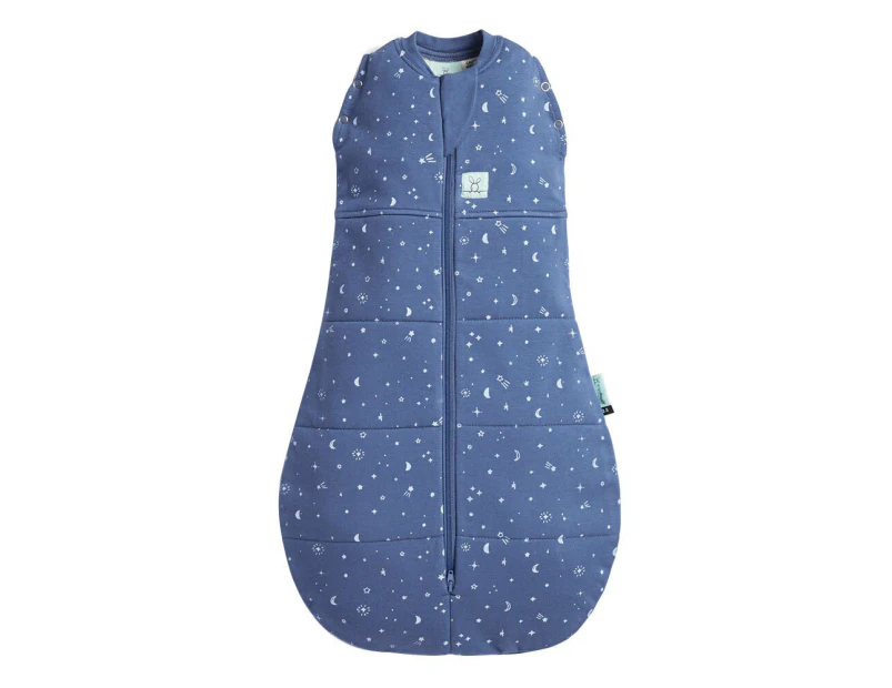 Ergopouch Cocoon Baby Organic Cotton Swaddle Bag TOG: 2.5 Night Sky - Night Sky