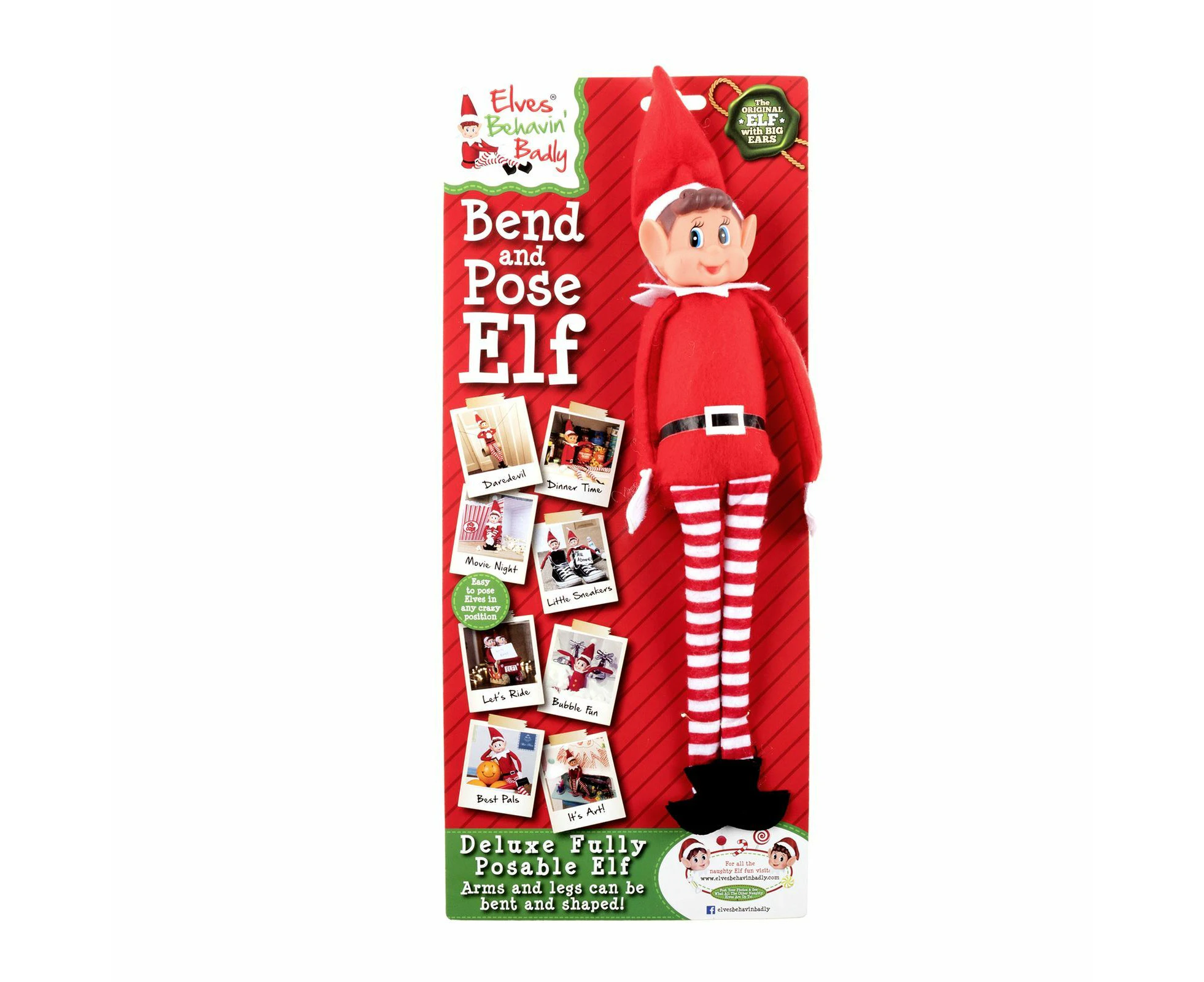 Elves Behaving Badly Elf Bendable Boy