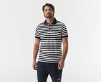 Tommy Hilfiger Men's Stripe Slim Polo Shirt - Desert Sky