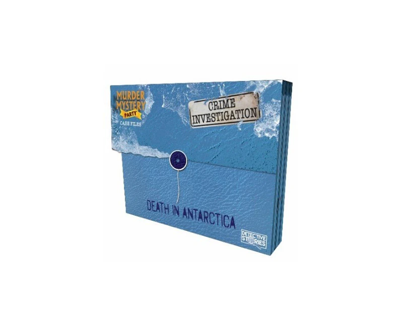 Murder Mystery Party Case Files Death In Antarctica Interactive Activity Toy 14+