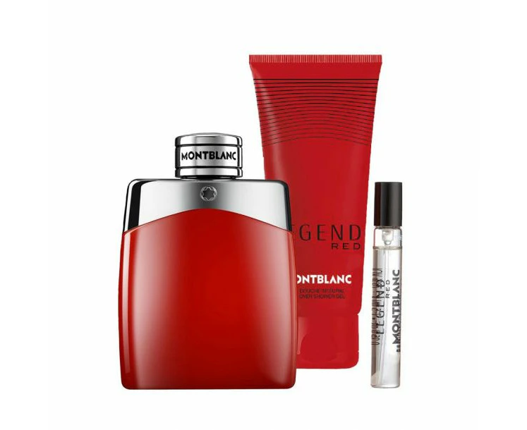 Montblanc Legend Red 3 Piece 100ml Eau De Parfum