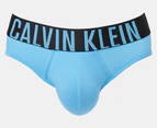 Calvin Klein Men's Intense Power Cotton Hip Briefs 3-Pack - Ocean/Sky High/Red