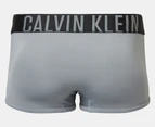 Calvin Klein Men's Intense Power Microfibre Low Rise Trunks 3-Pack - Red/Grey/Black