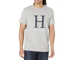 Tommy Hilfiger Men's Sleep/Loungewear Pyjama Cotton Graphic/T-Shirt Grey