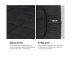 Bedra Double Mattress Protector Bamboo Charcoal Pillowtop Topper Underlay Cover