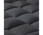 Bedra Double Mattress Protector Bamboo Charcoal Pillowtop Topper Underlay Cover