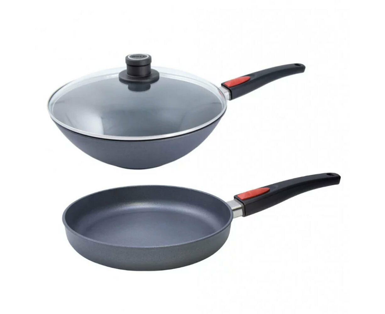 WOLL Diamond Lite with Fixed Handle Saute Pan with Lid 28cm 3.5l