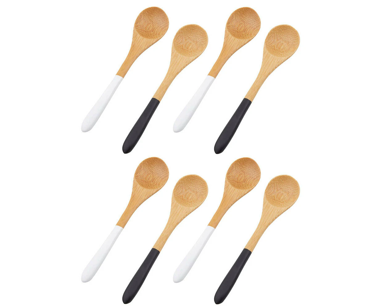 Davis & Waddell 8pc Amhara Bamboo Dip Spoon Set Tableware/Serving Utensil