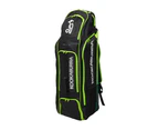 Kookaburra Pro 1.0 Cricket/Sports Gear Duffle Travel Bag/Luggage Black/Lime