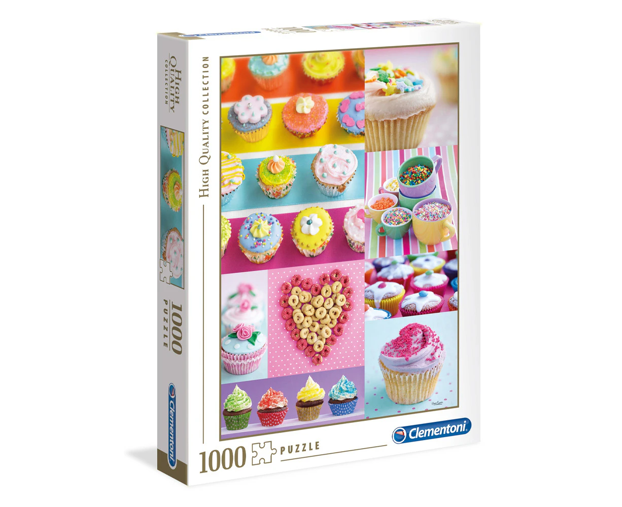 1000pc Clementoni High Quality Collection Sweet Donuts Jigsaw Puzzle Game Pieces