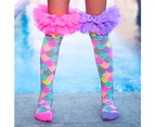 Madmia Mermaids Frills Long Knee High Socks Pair Unisex - Mermaids