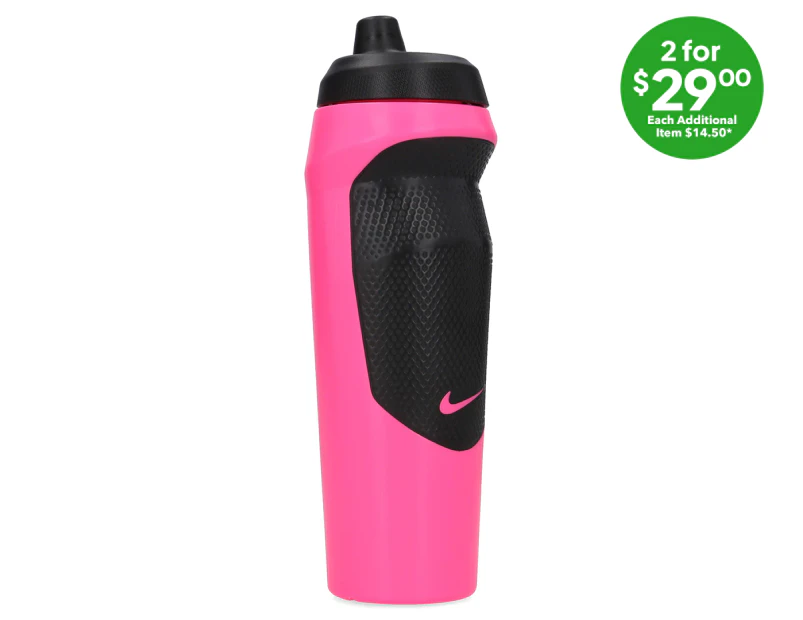 Nike 590mL Hypersport Drink Bottle - Pink Pow/Black