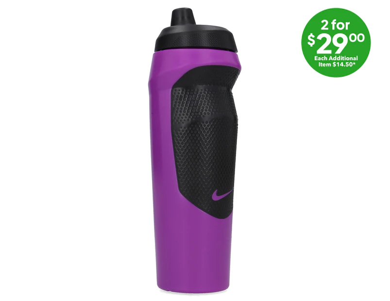 Nike 590mL Hypersport Drink Bottle - Purple/Black
