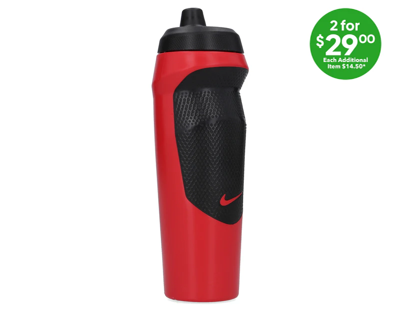 Nike 590mL Hypersport Drink Bottle - Red/Black