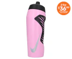 Nike 710mL Hyperfuel Squeeze Drink Bottle - Pink/Black
